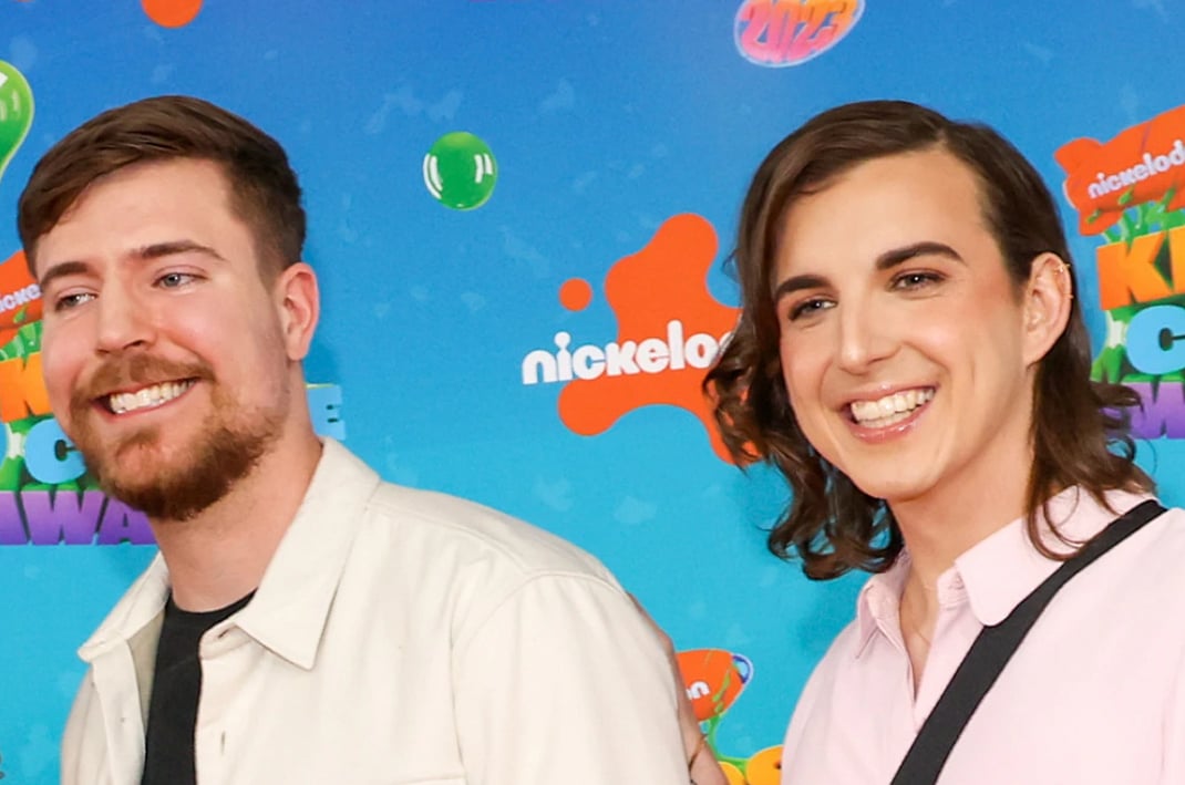 Getty Images : MrBeast and Ava Kris Tyson